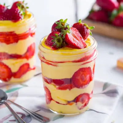 Tiramisù alle fragole